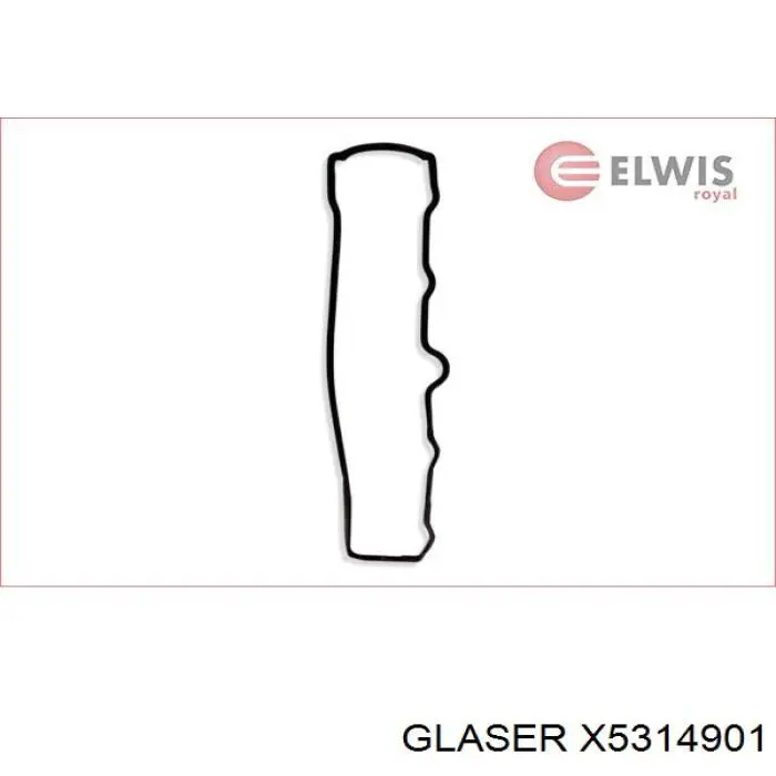 Прокладка клапанної кришки, ліва X5314901 GLASER