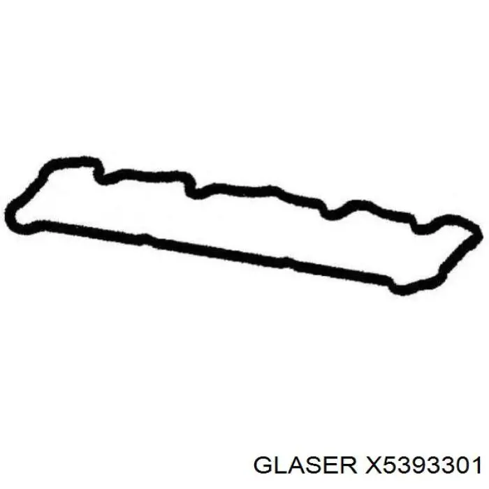 X5393301 Glaser прокладка клапанної кришки, ліва