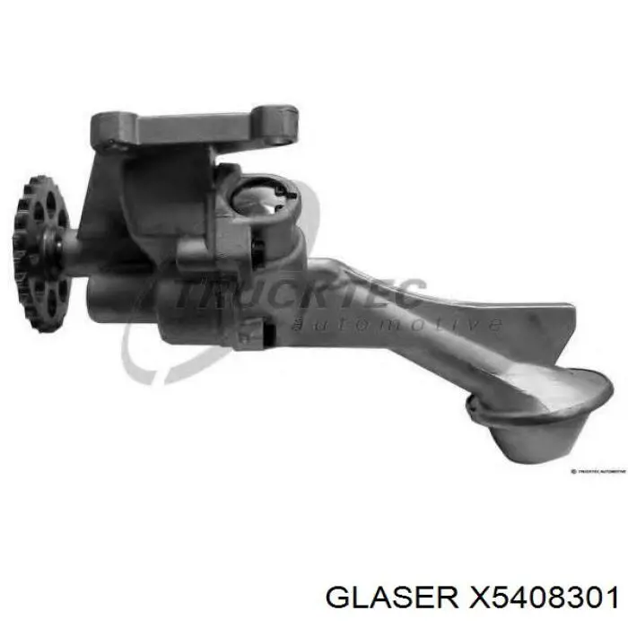 X5408301 Glaser Прокладка піддону картера двигуна