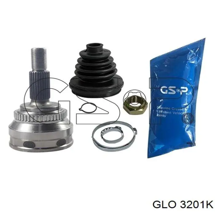 ШРУС зовнішній передній 22572 GKN-Spidan
