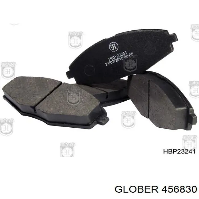 Гальмівні колодки Glober 456830 ціна, від 15.84 USD