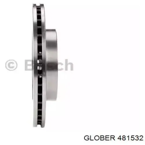 Диск переднього гальма Glober 481532 ціна, від 18.11 USD