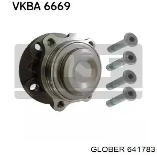 641783 Glober Підшипник ступиці задньої