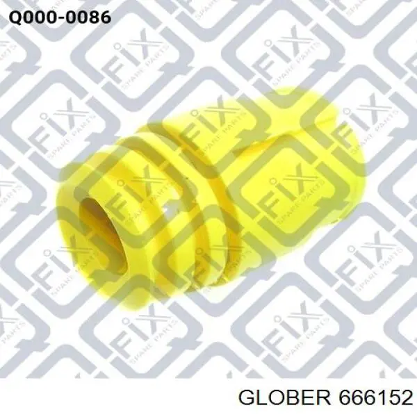 Амортизатора передній лівий 666152 Glober