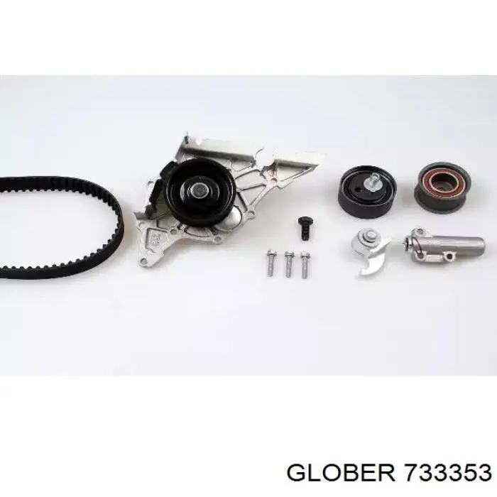 Ролик натяжителя ременя газорозподілу Glober 733353 ціна, від 9.19 USD