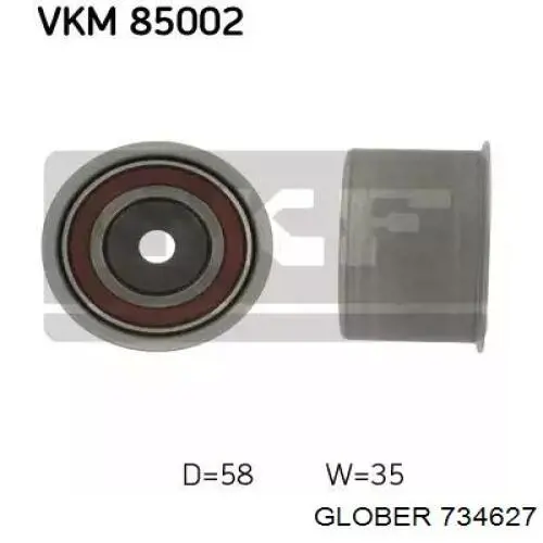 Купити 734627 Glober Ролик паразитний ГРМ