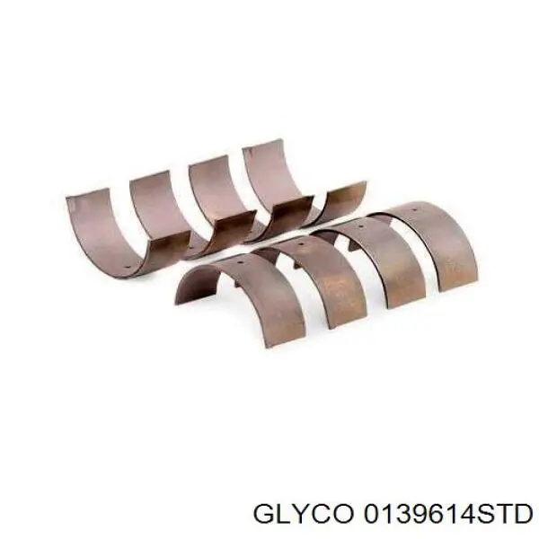 Шатунні вклалиші колінвала STD Glyco 0139614STD ціна, від 27.16 USD