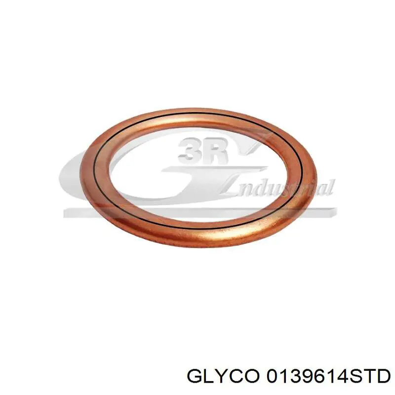 Купити 0139614STD Glyco Вкладиші коленвала шатунні