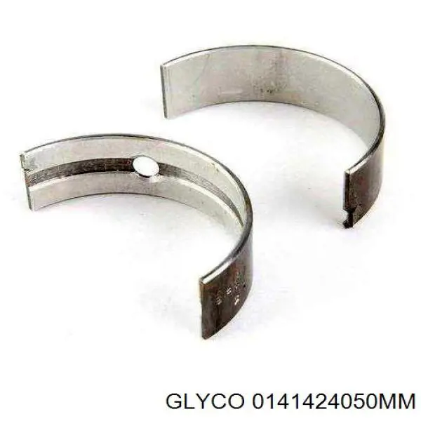 0141424050MM Glyco вкладиші колінвала, шатунні, комплект, 2-й ремонт (+0,50)