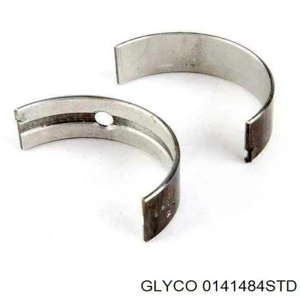 014148 Glyco вкладиші колінвала, шатунні, комплект, стандарт (std)