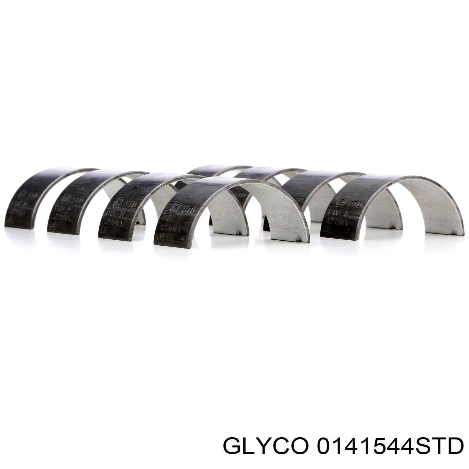 Купити 0141544STD Glyco Вкладиші коленвала шатунні