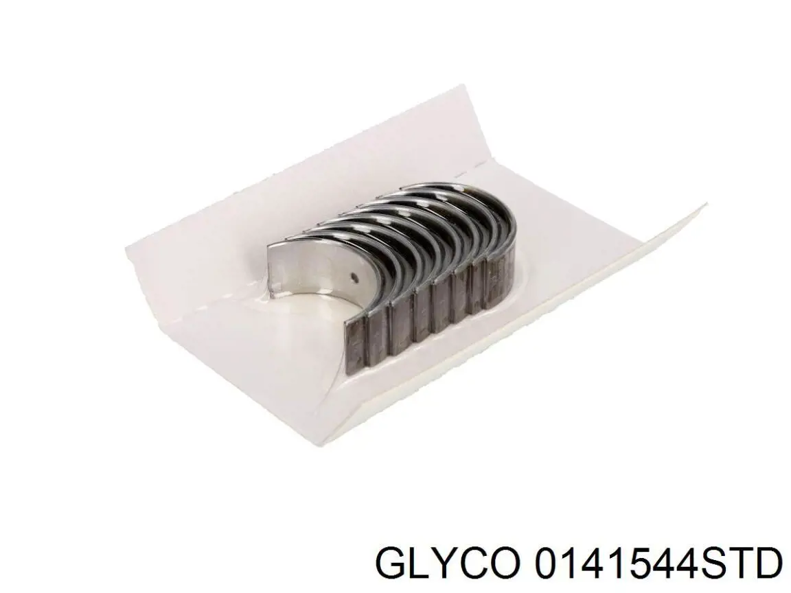 Шатунні вклалиші колінвала STD Glyco 0141544STD ціна, від 11.85 USD
