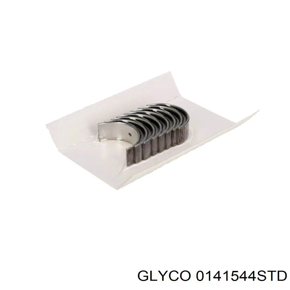 0141544STD Glyco вкладиші колінвала, шатунні, комплект, стандарт (std)