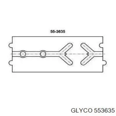 553635 Glyco Втулка верхньої головки шатуна