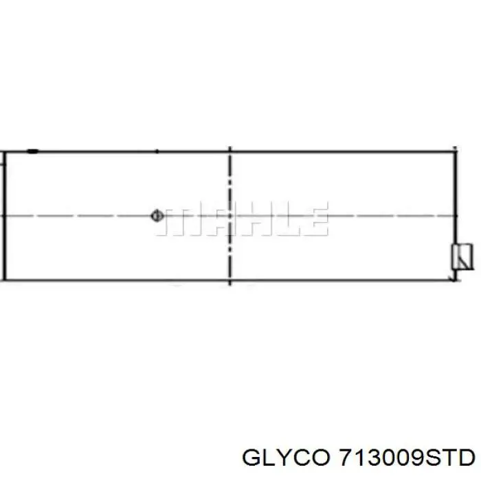 Купити 001PL10264000 Mahle Original Вкладиші коленвала шатунні