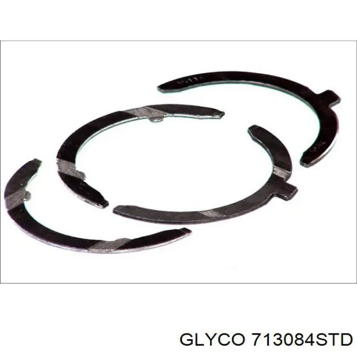 GL713084STD Glyco вкладиші колінвала, шатунні, комплект, стандарт (std)