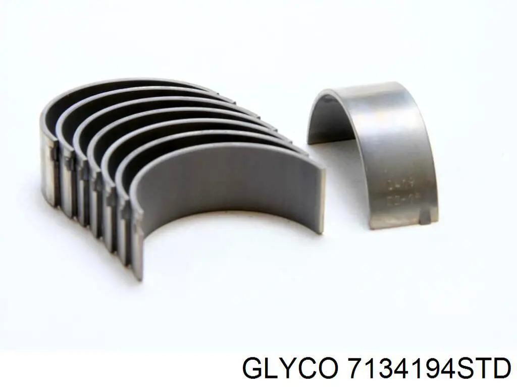 713419 Glyco вкладиші колінвала, шатунні, комплект, стандарт (std)