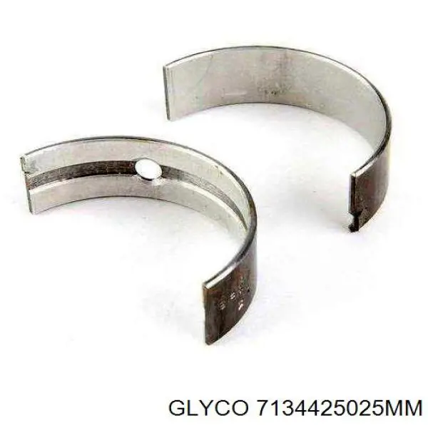 7134425025MM Glyco вкладиші колінвала, шатунні, комплект, 1-й ремонт (+0,25)