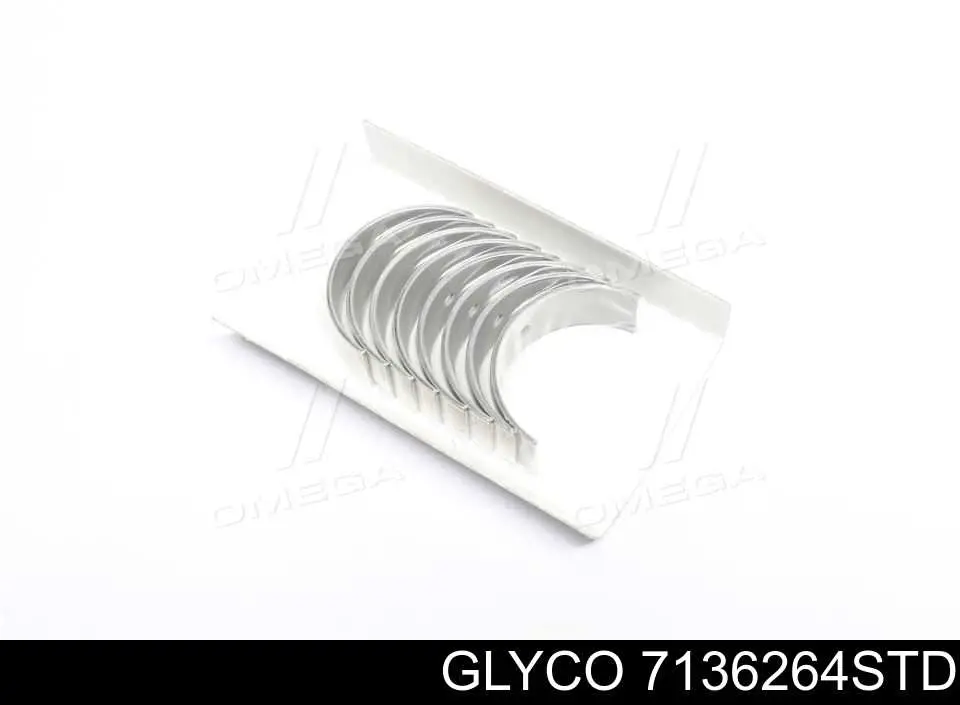 Шатунні вклалиші колінвала STD Glyco 7136264STD ціна, від 17.55 USD