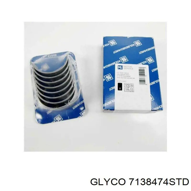 7138474STD Glyco Підшипник шатуна