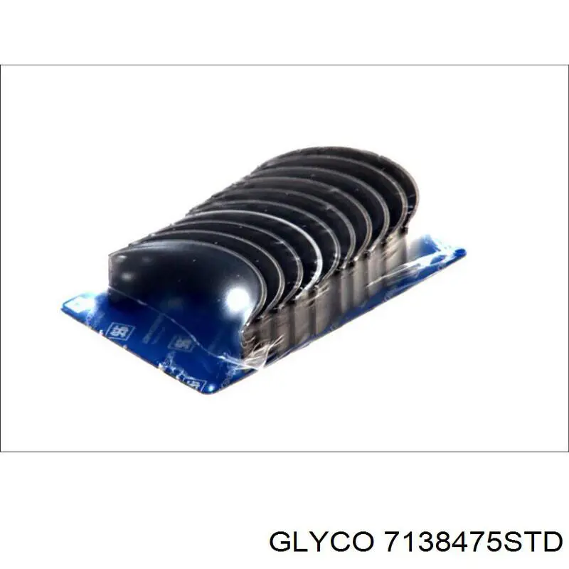 Шатунні вклалиші колінвала STD Glyco 7138475STD ціна, від 96.47 USD