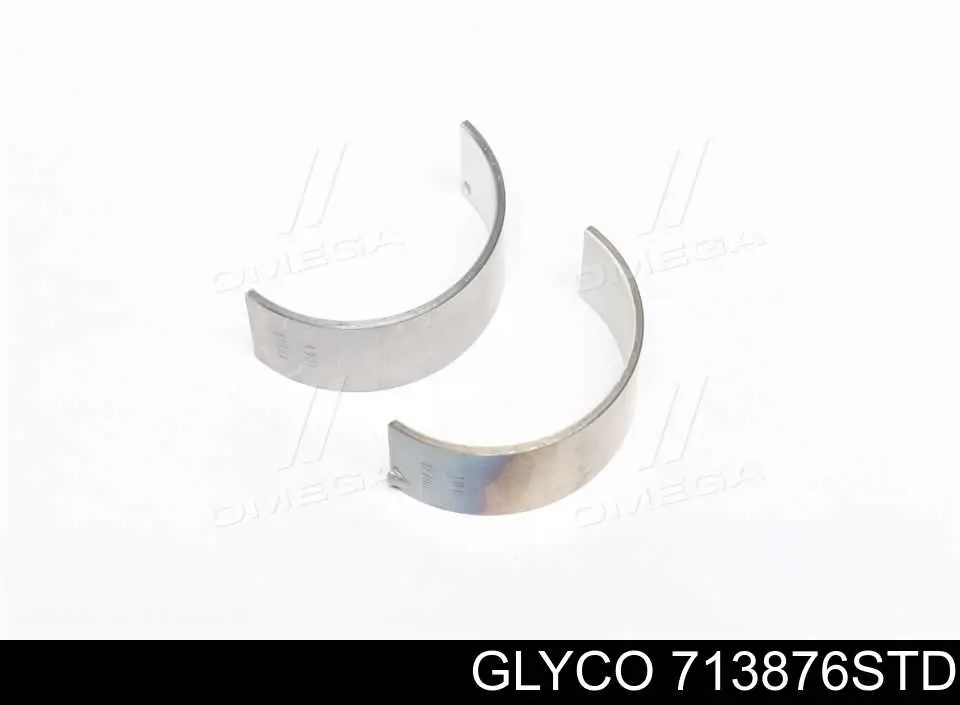 Шатунні вклалиші колінвала STD Glyco 713876STD ціна, від 18.82 USD