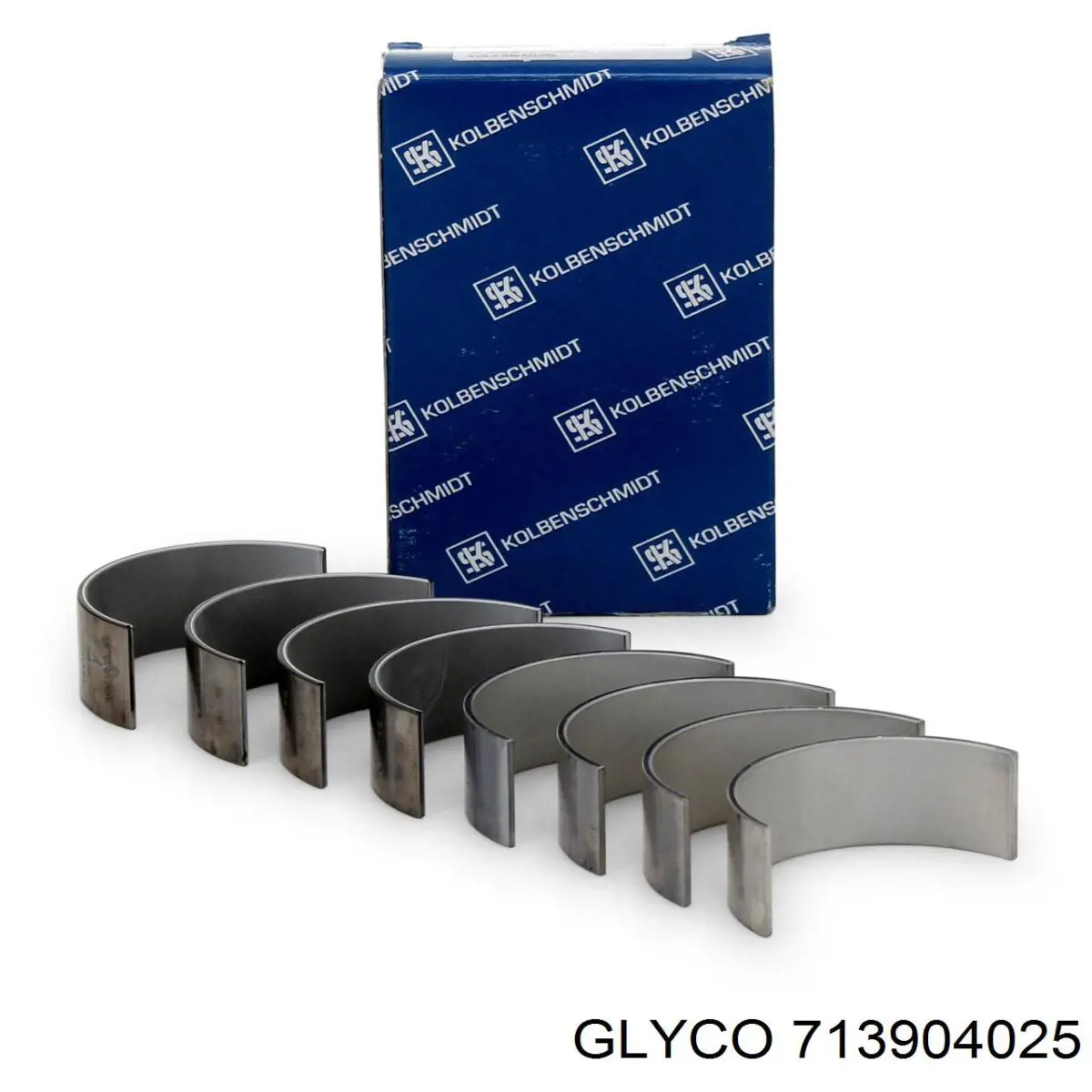 713904025 Glyco Вкладиші коленвала, шатунні, комплект, 1-й ремонт (+0,25)