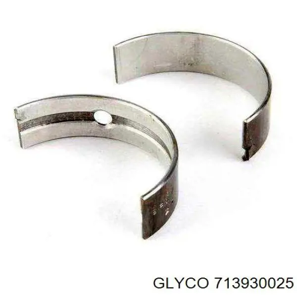 Вкладиші колінвала, шатунні, комплект, 1-й ремонт (+0,25) Glyco 713930025 ціна, від 65.07 USD