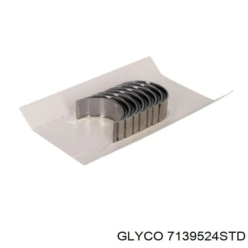 Купити 7139524STD Glyco Вкладиші коленвала шатунні