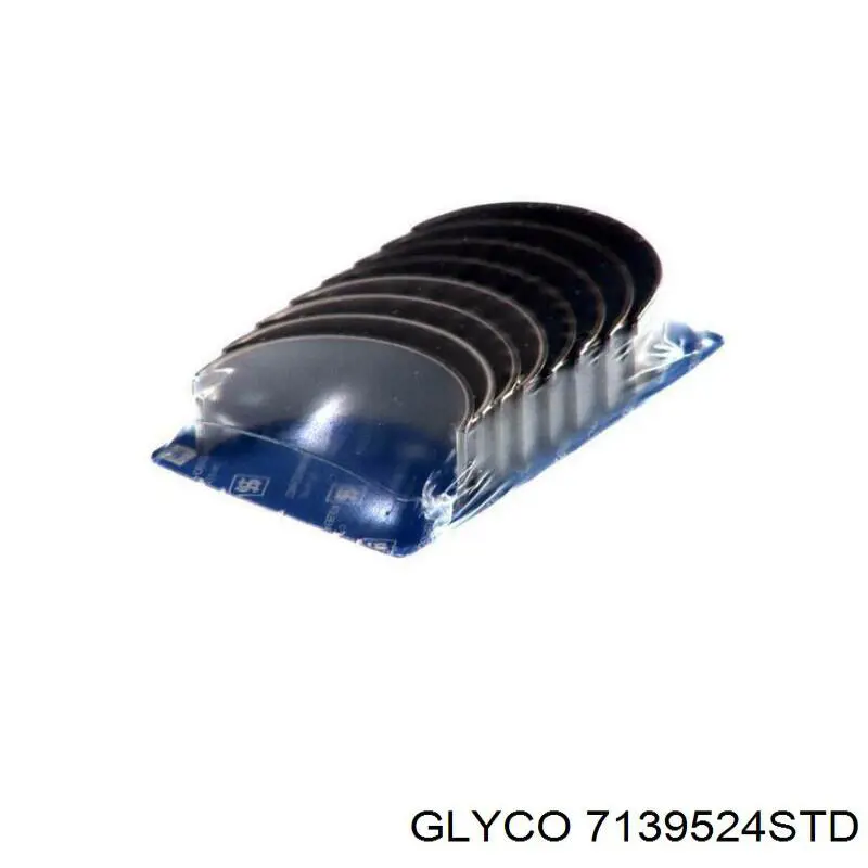 Купити ENT074020STD Engitech Вкладиші коленвала шатунні