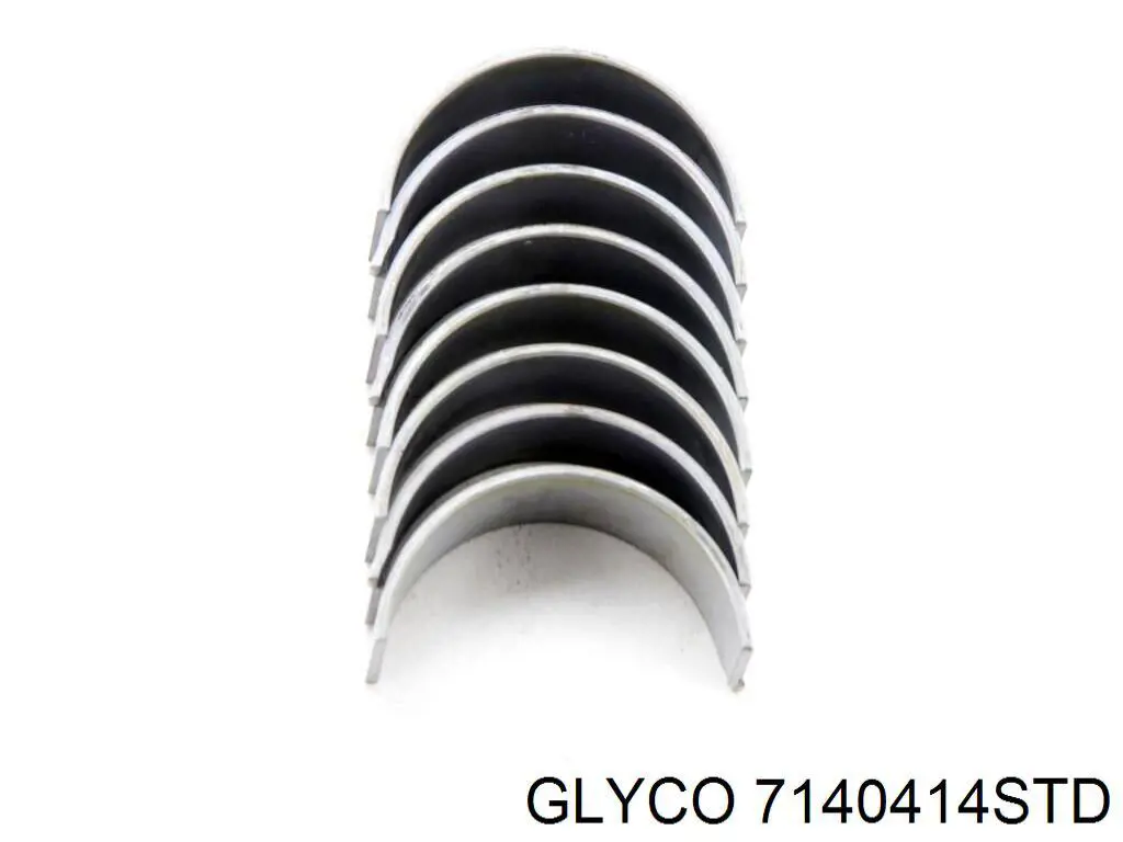 714041 Glyco вкладиші колінвала, шатунні, комплект, стандарт (std)