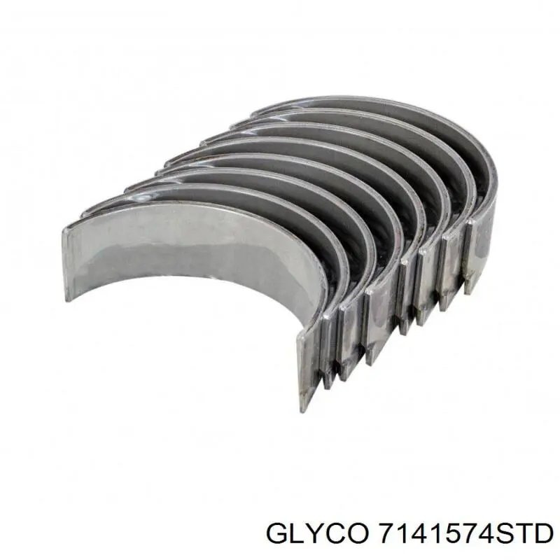 Купити 7141574STD Glyco Вкладиші коленвала шатунні