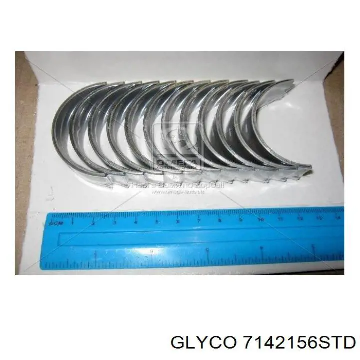 Шатунні вклалиші колінвала STD Glyco 7142156STD ціна, від 63.86 USD