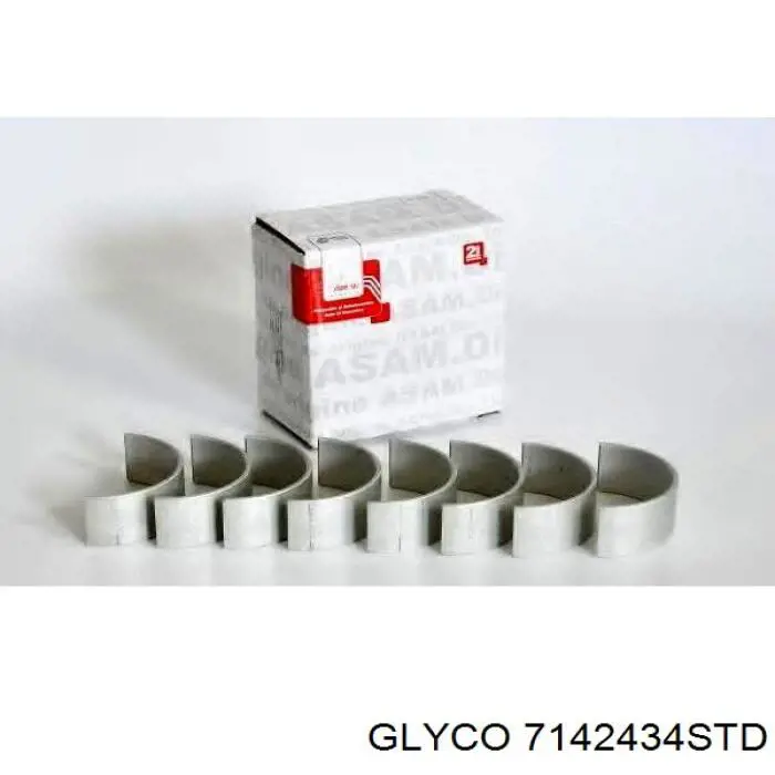7142434STD Glyco Підшипник шатуна