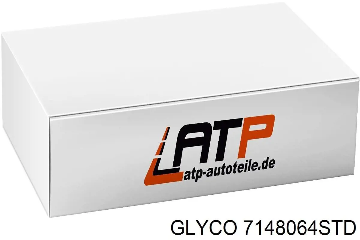 Шатунні вклалиші колінвала STD Glyco 7148064STD ціна, від 35.88 USD