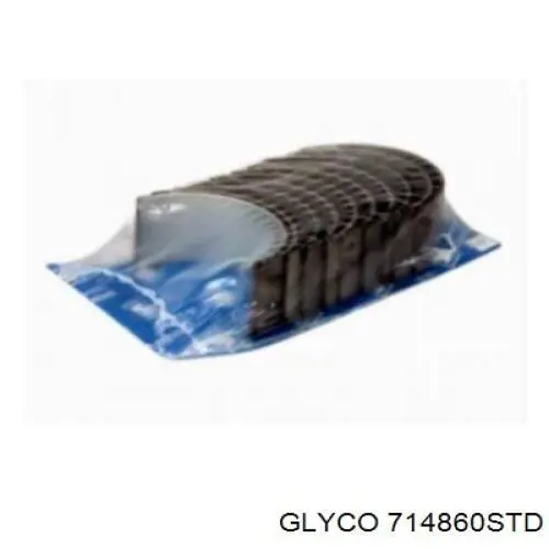 Шатунні вклалиші колінвала STD Glyco 714860STD ціна, від 28.88 USD
