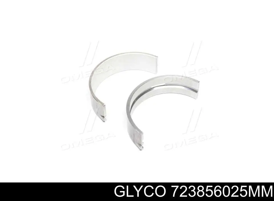 723856025MM Glyco Комплект підшипників ковзання коленвалу