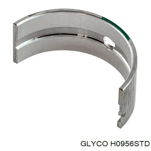 H0956STD Glyco вкладиші колінвала, корінні, комплект, стандарт (std)