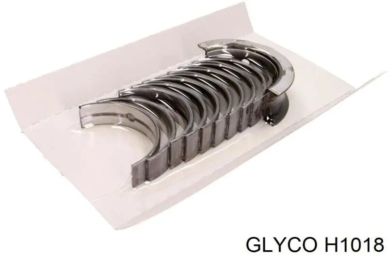 H10185 Glyco вкладиші колінвала, корінні, комплект, стандарт (std)