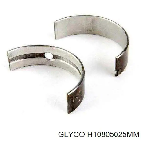 H10805025MM Glyco Комплект підшипників ковзання коленвалу
