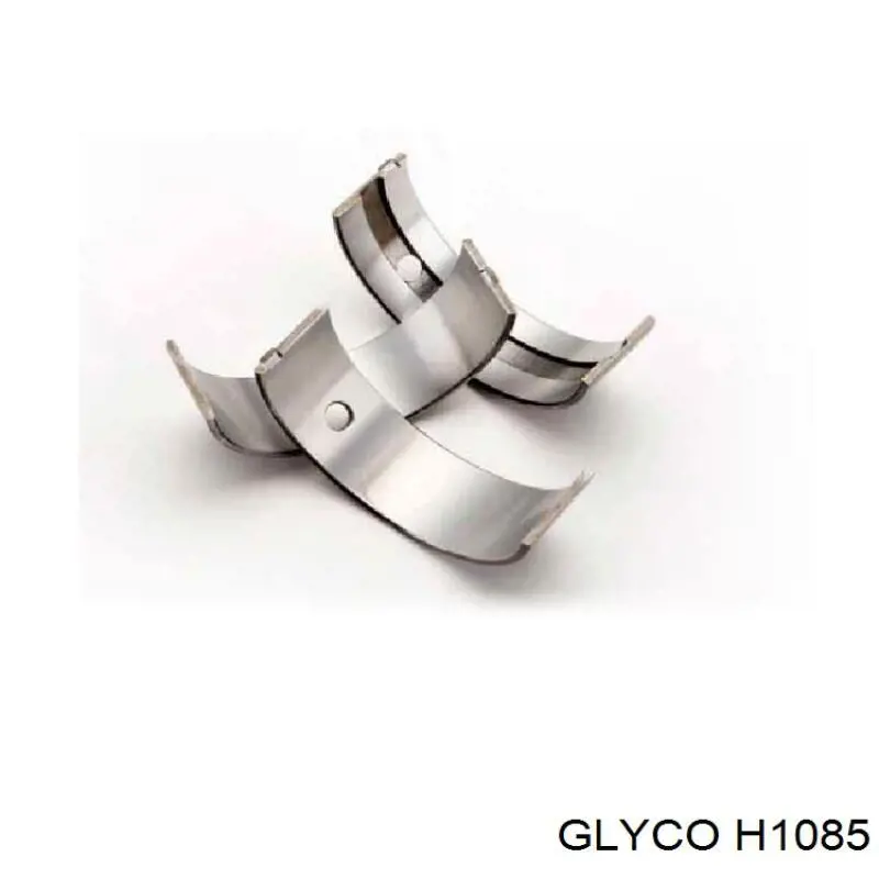 Вкладиші коленвала, корінні, комплект, стандарт (STD) Glyco H1085 ціна, від 32.27 USD