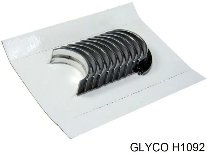 H1092 Glyco Комплект підшипників ковзання коленвалу
