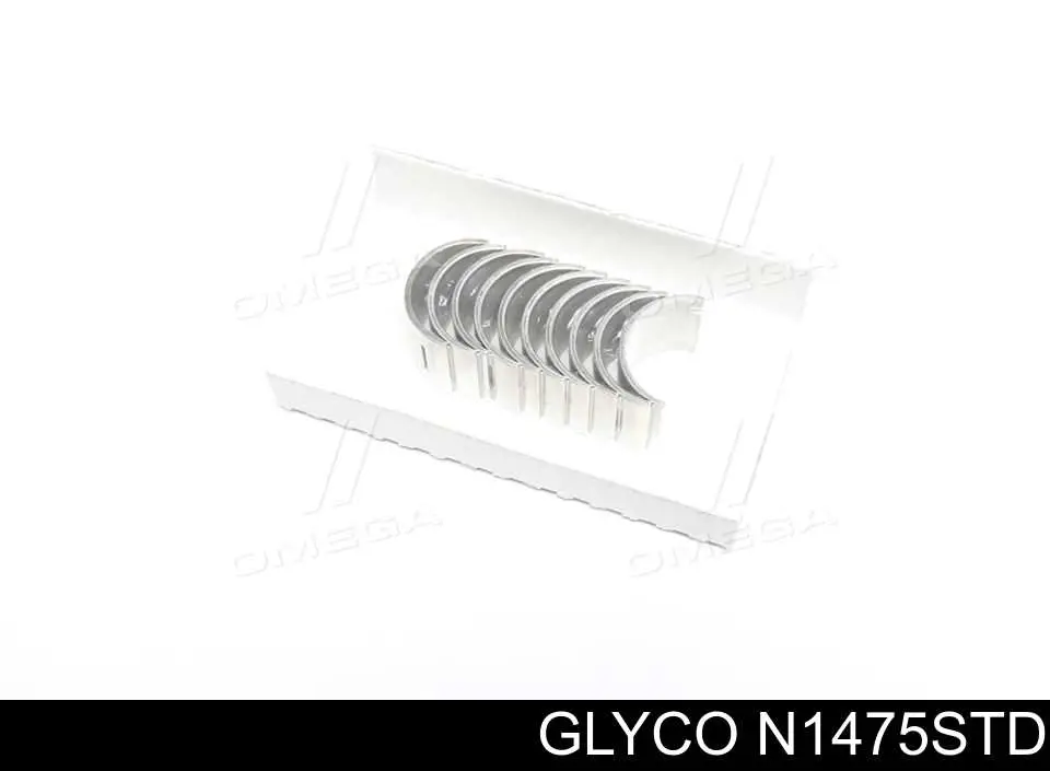 Вкладиш розподвалу, стандартний, комплект N1475STD Glyco