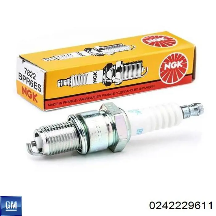 0242229611 General Motors Свіча запалювання