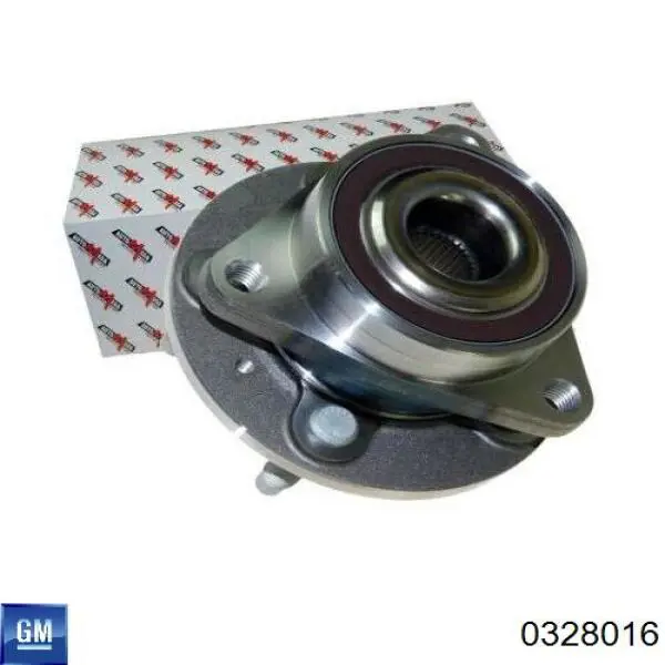 Маточина колеса передня General Motors 0328016 ціна, від 52.48 USD