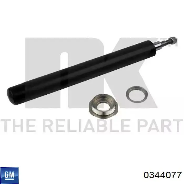 Амортизатор передньої підвіски, лівий General Motors 0344077 ціна, від 40.65 USD