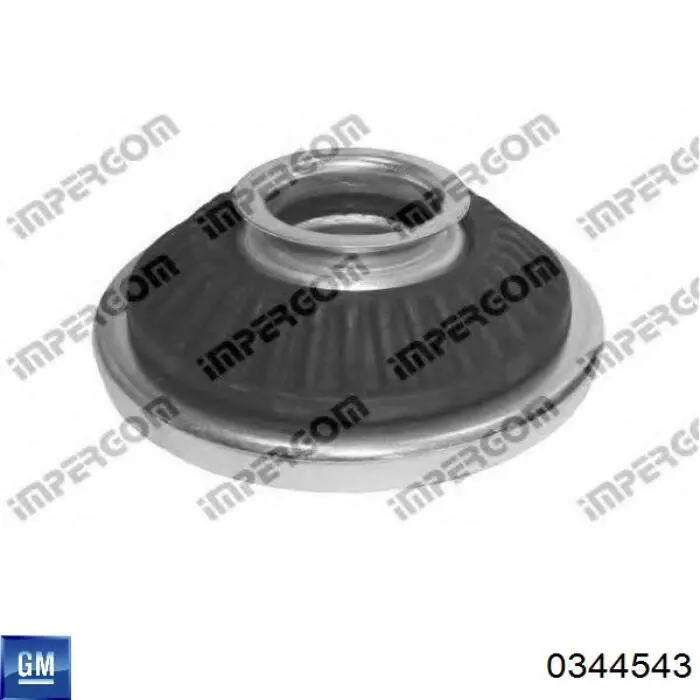 Опора стійки амортизатора переднього General Motors 0344543 ціна, від 17.74 USD