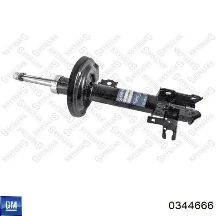 Амортизатор передньої підвіски, лівий General Motors 0344666 ціна, від 44.35 USD