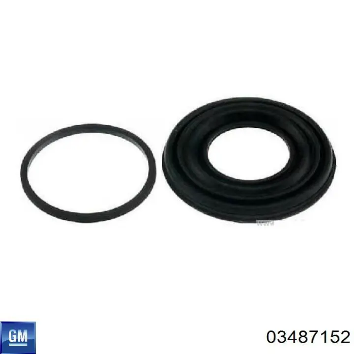 Ремкомплект переднього супорту 03487152 General Motors