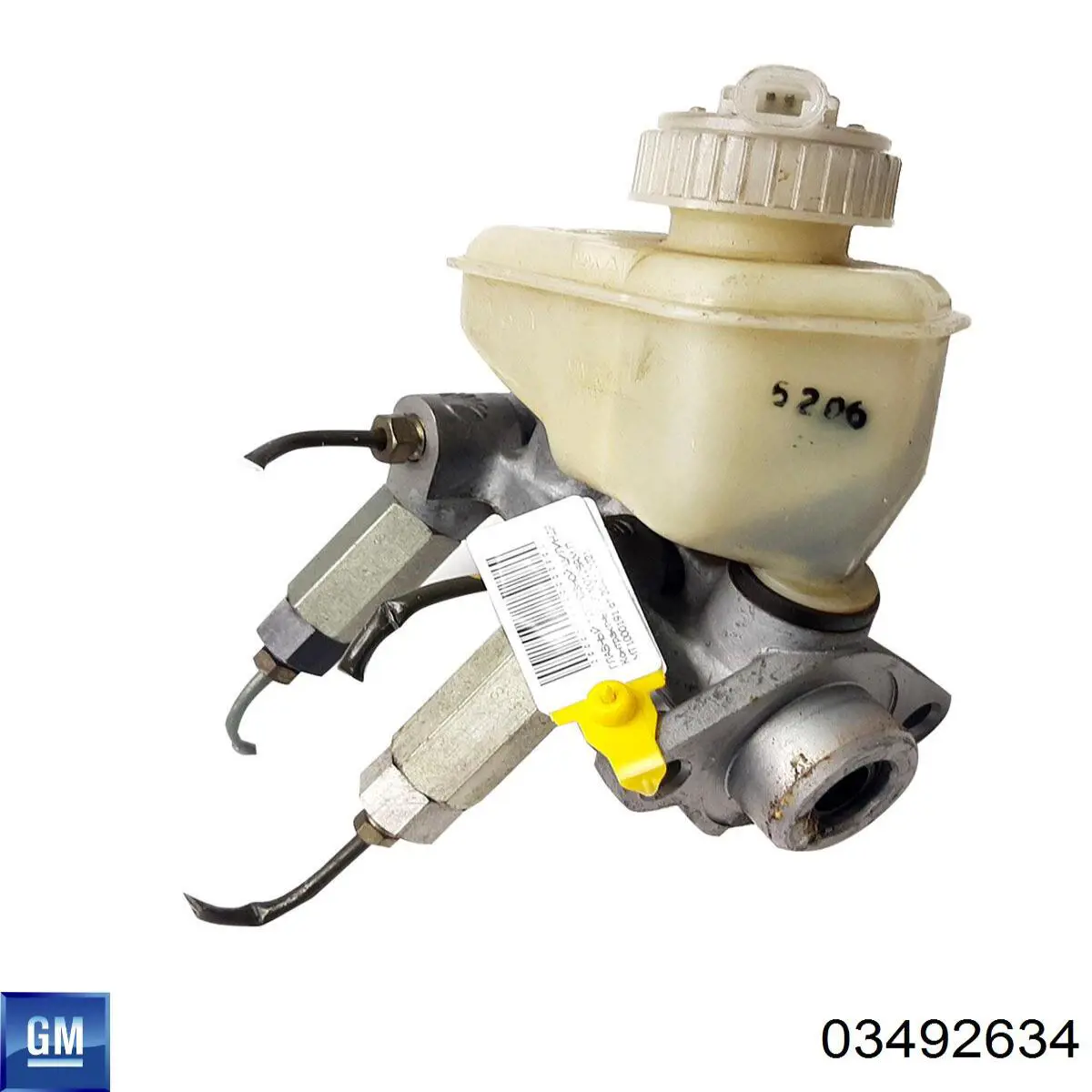 Циліндр головний гальма (Гідротормоз) General Motors 03492634 ціна, від 65.10 USD